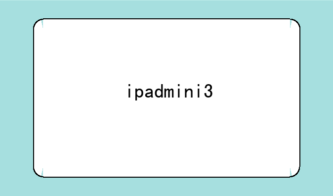 ipadmini3